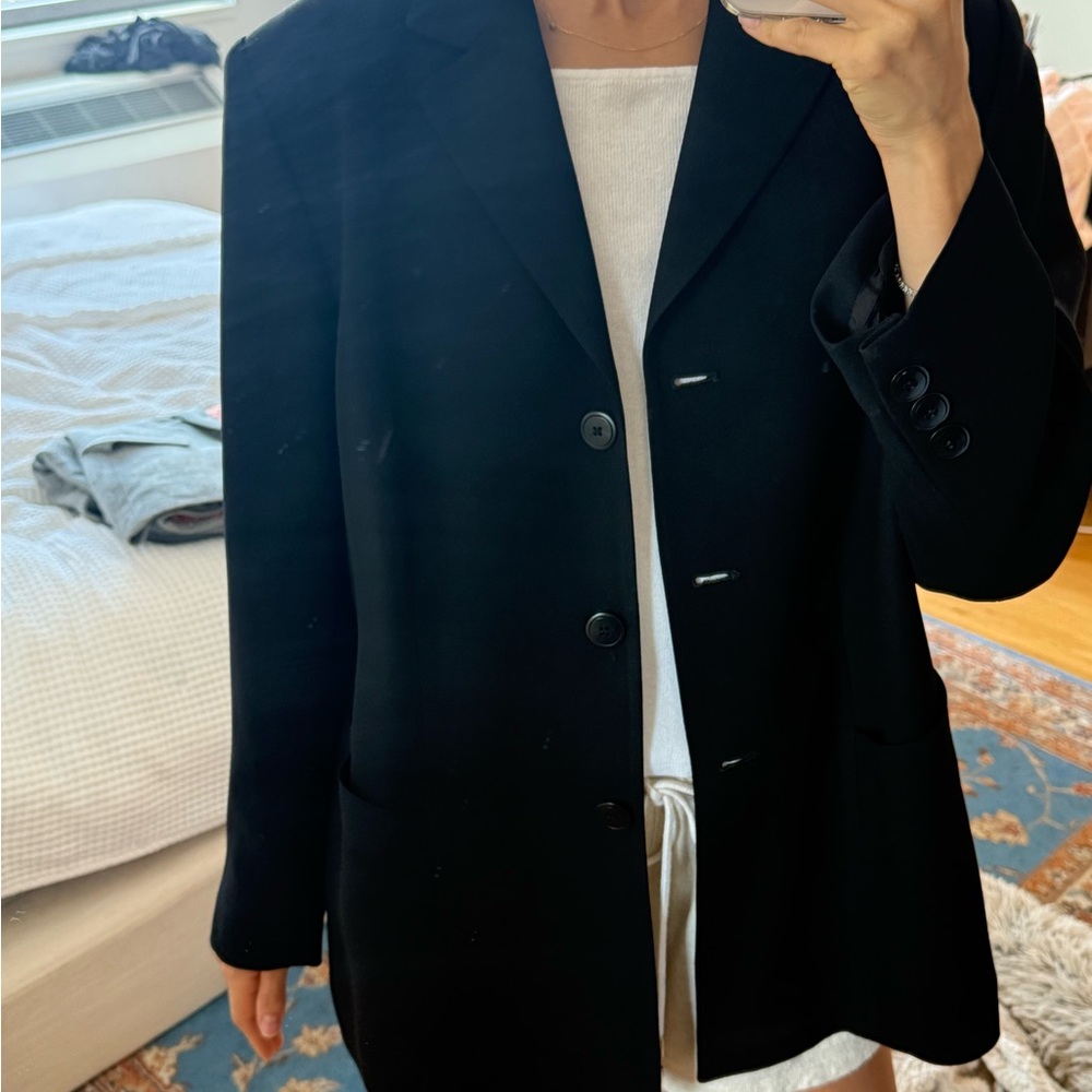 August Max Black Blazer
